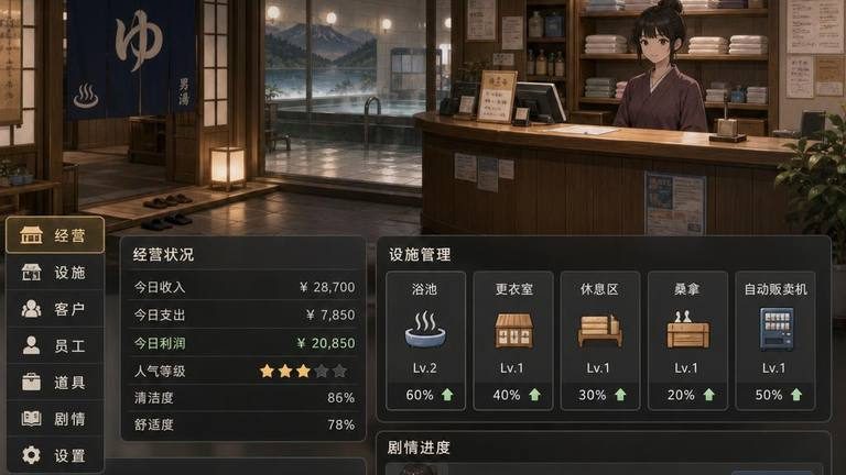 背德浴场 模拟经营 展示图 6